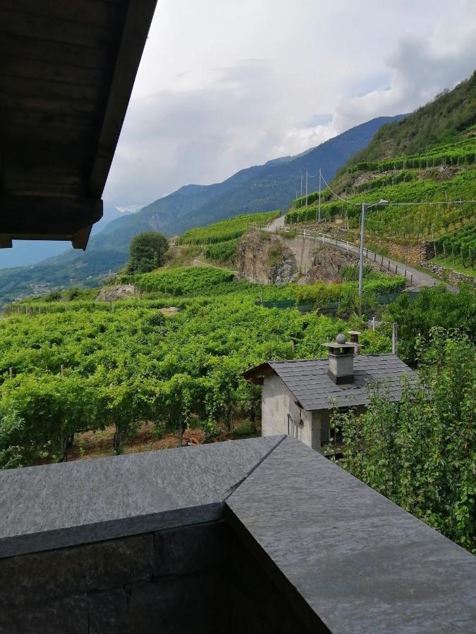 Casa Vacanze La Ca Del Cunfec 손드리오 외부 사진